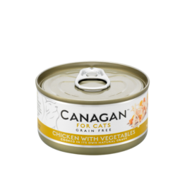 CANAGAN CAT CHICKEN WITH VEGETABLES [ΚΟΝΣΕΡΒΑ 75GR]
