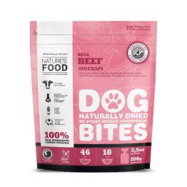 NATURE'S FOOD DOG BITES BEEF
