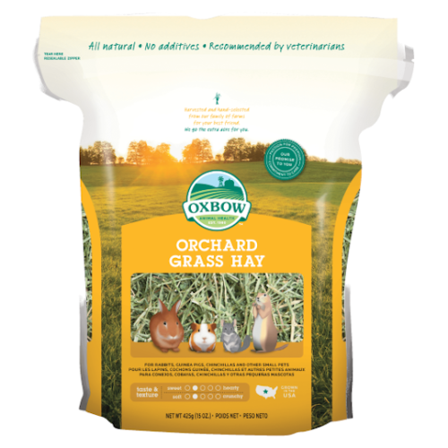 OXBOW RABBIT ORCHARD GRASS HAY [425GR] – The Lucky Pets