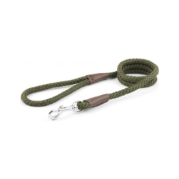 ANCOL-ROPE-LEASH-OLIVE
