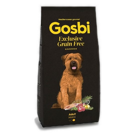 GOSBI DOG EXCLUSIVE GRAIN FREE ADULT MAXI [12KG]