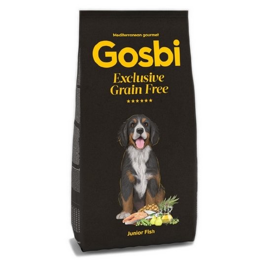 GOSBI DOG EXCLUSIVE GRAIN FREE JUNIOR FISH [12KG]